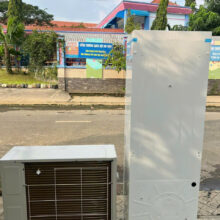 Máy lạnh cũ Tủ đứng LG 4Hp Inverter R-410