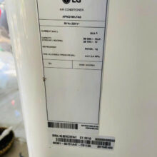 Máy lạnh cũ Tủ đứng LG 10HP Inverter Điện 3pha