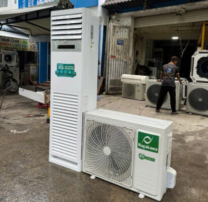 Máy lạnh cũ Tủ đứng Nagakawa 3HP - Gas R-32a