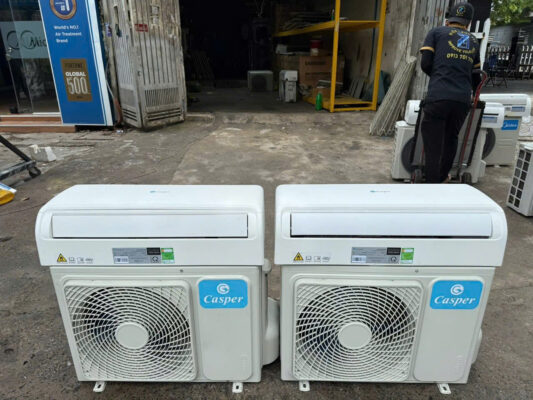 Máy lạnh cũ Casper 1.0hp Inverter Gas R32