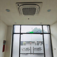 Thi công máy lạnh âm trần
