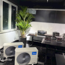 Thi công máy lạnh âm trần khu vực Nha Trang