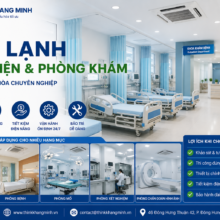 Thi Công Máy Lạnh Cho Bệnh Viện & Phòng Khám: Giải Pháp Điều Hòa Đạt Tiêu Chuẩn Cho Cơ Sở Y Tế