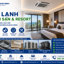 Thi Công Máy Lạnh Cho Khách Sạn & Resort: Giải Pháp Điều Hòa Cao Cấp Nâng Tầm Trải Nghiệm Khách Hàng