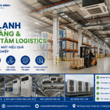 Thi Công Máy Lạnh Cho Kho Hàng & Trung Tâm Logistics: Giải Pháp Làm Mát Giúp Doanh Nghiệp Vận Hành Hiệu Quả