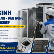 Vệ Sinh Dàn Lạnh - Dàn Nóng Công Nghiệp