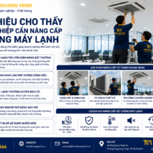 5 Dấu Hiệu Cho Thấy Doanh Nghiệp Cần Nâng Cấp Hệ Thống Máy Lạnh