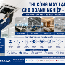 Thi Công Máy Lạnh Cho Khách Sạn – Resort Chuyên Nghiệp Tại TP.HCM