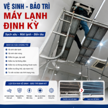 Vệ Sinh Bảo Trì Máy Lạnh Doanh Nghiệp – Giải Pháp Duy Trì Hiệu Suất Hoạt Động Và Tiết Kiệm Chi Phí
