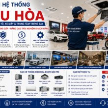 Bảo Trì Hệ Thống Điều Hòa Cho Showroom Ô Tô, Xe Máy Và Trung Tâm Trưng Bày – Duy Trì Không Gian Đẳng Cấp, Nâng Cao Trải Nghiệm Khách Hàng