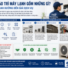 Chi Phí Bảo Trì Máy Lạnh Gồm Những Gì? Các Yếu Tố Ảnh Hưởng Đến Giá Dịch Vụ