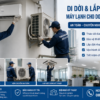 Dịch Vụ Di Dời Và Lắp Đặt Lại Máy Lạnh Cho Doanh Nghiệp Chuyên Nghiệp