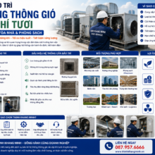 Dịch Vụ Bảo Trì Hệ Thống Thông Gió Và Cấp Khí Tươi Cho Nhà Xưởng, Tòa Nhà