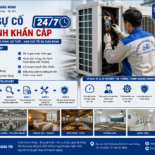 Dịch Vụ Xử Lý Sự Cố Máy Lạnh Khẩn Cấp Cho Doanh Nghiệp 24/7