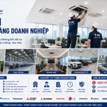 Lắp Đặt Máy Lạnh Cho Tòa Nhà Văn Phòng – Giải Pháp Điều Hòa Chuyên Nghiệp, Tối Ưu Hiệu Suất Vận Hành