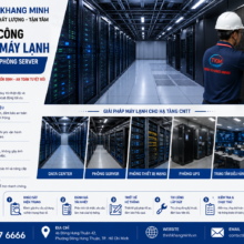 Dự Án Thi Công Hệ Thống Máy Lạnh Cho Data Center & Phòng Server – Giải Pháp Làm Mát Liên Tục 24/7