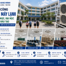 Dự Án Thi Công Hệ Thống Máy Lạnh Cho Trường Học – Mang Đến Môi Trường Học Tập Hiện Đại Và Thoải Mái