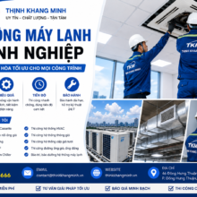Thi Công Máy Lạnh Doanh Nghiệp – Giải Pháp Điều Hòa Bền Vững Cho Mọi Công Trình