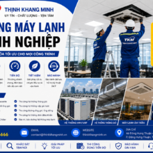 Thi Công Máy Lạnh Doanh Nghiệp – Giải Pháp Điều Hòa Hiện Đại Cho Văn Phòng, Nhà Máy Và Tòa Nhà