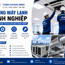 Thi Công Máy Lạnh Doanh Nghiệp – Giải Pháp HVAC Toàn Diện Cho Công Trình Hiện Đại
