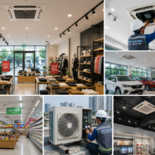 Giải Pháp Máy Lạnh Cho Chuỗi Cửa Hàng, Showroom Và Siêu Thị – Tối Ưu Trải Nghiệm Khách Hàng, Tiết Kiệm Chi Phí Vận Hành