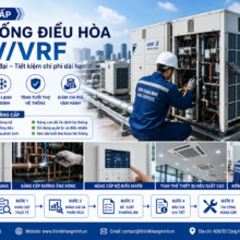 Nâng Cấp Hệ Thống Điều Hòa VRV/VRF Cho Doanh Nghiệp – Giải Pháp Hiện Đại, Tiết Kiệm Chi Phí Dài Hạn