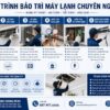 Quy Trình Bảo Trì Máy Lạnh Định Kỳ Cho Doanh Nghiệp – Giải Pháp Tối Ưu Hiệu Suất Và Tiết Kiệm Chi Phí