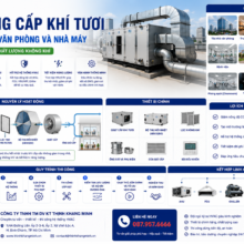Thi Công Hệ Thống Cấp Khí Tươi Cho Tòa Nhà, Văn Phòng Và Nhà Máy – Giải Pháp Nâng Cao Chất Lượng Không Khí