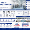 Thi Công Hệ Thống Điều Áp Và Kiểm Soát Áp Suất Cho Phòng Sạch (Cleanroom)