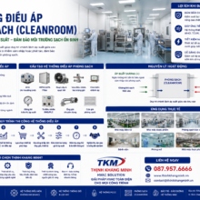Thi Công Hệ Thống Điều Áp Và Kiểm Soát Áp Suất Cho Phòng Sạch (Cleanroom)