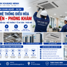 Khách Hàng Doanh Nghiệp – Dự Án | Thi Công Hệ Thống Điều Hòa Cho Bệnh Viện Và Phòng Khám