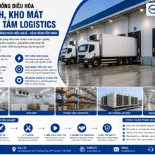 Thi Công Hệ Thống Điều Hòa Cho Kho Lạnh, Kho Mát Và Trung Tâm Logistics – Giải Pháp Bảo Quản Hàng Hóa Hiệu Quả