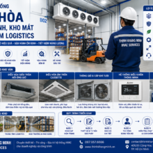 Thi Công Hệ Thống Điều Hòa Cho Kho Lạnh, Kho Mát & Trung Tâm Logistics – Giải Pháp Kiểm Soát Nhiệt Độ Hiệu Quả