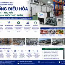 Thi Công Hệ Thống Điều Hòa Cho Kho Lạnh – Kho Mát – Trung Tâm Phân Phối Thực Phẩm