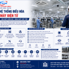 Thi Công Hệ Thống Máy Lạnh Cho Nhà Máy Sản Xuất Vi Mạch Điện Tử – Giải Pháp HVAC Chính Xác Cho Công Nghệ Cao