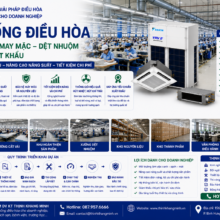 Thi Công Hệ Thống Điều Hòa Cho Nhà Máy May Mặc
