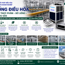 Thi Công Hệ Thống Điều Hòa Cho Nhà Máy Thực Phẩm – Đồ Uống – Chế Biến Nông Sản
