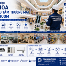 Thi Công Hệ Thống Điều Hòa Cho Trung Tâm Thương Mại & Showroom – Không Gian Mua Sắm Mát Mẻ, Chuyên Nghiệp