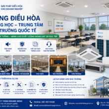 Thi Công Hệ Thống Điều Hòa Cho Trường Học – Trung Tâm Đào Tạo – Trường Quốc Tế