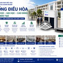 Thi Công Hệ Thống Điều Hòa Cho Trường Học – Đại Học – Cao Đẳng – Trung Tâm Đào Tạo