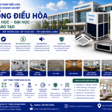 Thi Công Hệ Thống Điều Hòa Cho Trường Học – Đại Học – Trung Tâm Đào Tạo