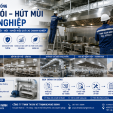 Thi Công Hệ Thống Hút Khói – Hút Mùi Công Nghiệp Cho Nhà Hàng, Bếp Ăn Và Nhà Máy