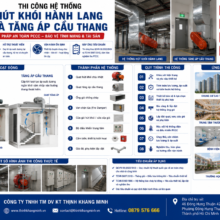 Thi Công Hệ Thống Hút Khói Hành Lang Và Tăng Áp Cầu Thang Cho Chung Cư, Tòa Nhà, Nhà Máy