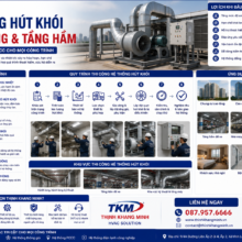 Thi Công Hệ Thống Hút Khói Hành Lang, Tầng Hầm Và Nhà Xưởng Đạt Tiêu Chuẩn PCCC