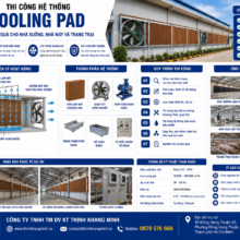 Thi Công Hệ Thống Làm Mát Cooling Pad Cho Nhà Xưởng, Nhà Máy Và Trang Trại