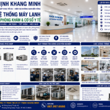 Thi Công Hệ Thống Máy Lạnh Cho Bệnh Viện, Phòng Khám Và Cơ Sở Y Tế