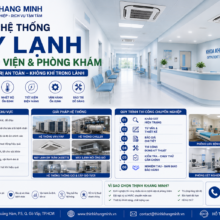 Thi Công Hệ Thống Điều Hòa Cho Bệnh Viện & Phòng Khám – Đảm Bảo Môi Trường Khám Chữa Bệnh An Toàn