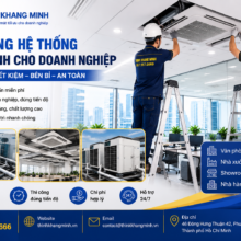 Thi Công Hệ Thống Máy Lạnh Cho Doanh Nghiệp – Giải Pháp Tối Ưu Hiệu Suất Làm Việc