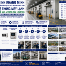 Thi Công Hệ Thống Máy Lạnh Cho Kho Lạnh, Kho Mát Và Trung Tâm Logistics