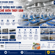 Thi Công Hệ Thống Máy Lạnh Cho Nhà Máy Chế Biến Thủy Sản – Giải Pháp HVAC Đạt Chuẩn Xuất Khẩu